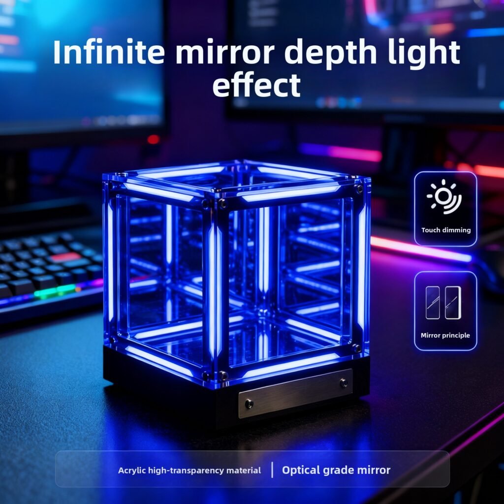 Four-Dimensional Space Atmosphere LED Light