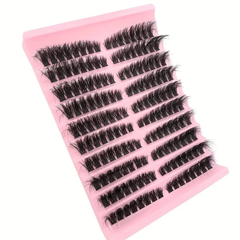 3D Voluminous False Eyelashes Segmented Clusters - Image 5