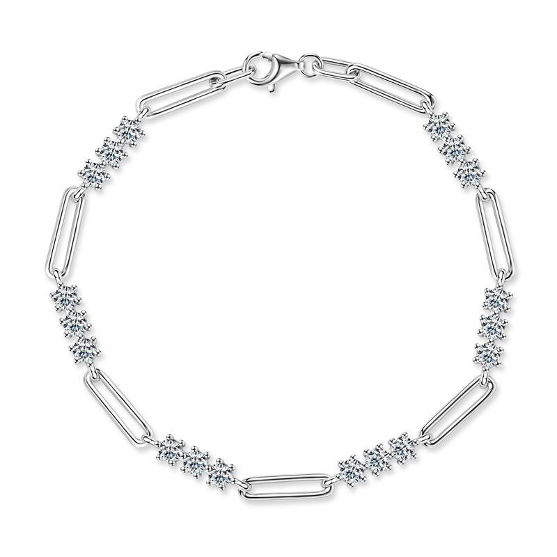 Silver Bracelet Niche Fashion Jewelry