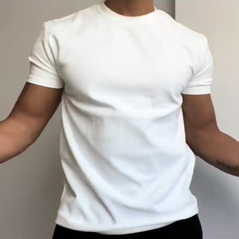 Heavyweight Pure Cotton T-Shirt for Men