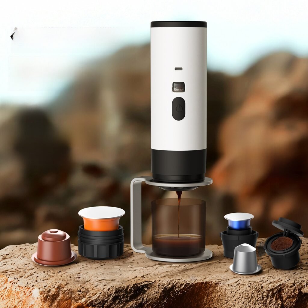 Portable Rechargeable Coffee Maker