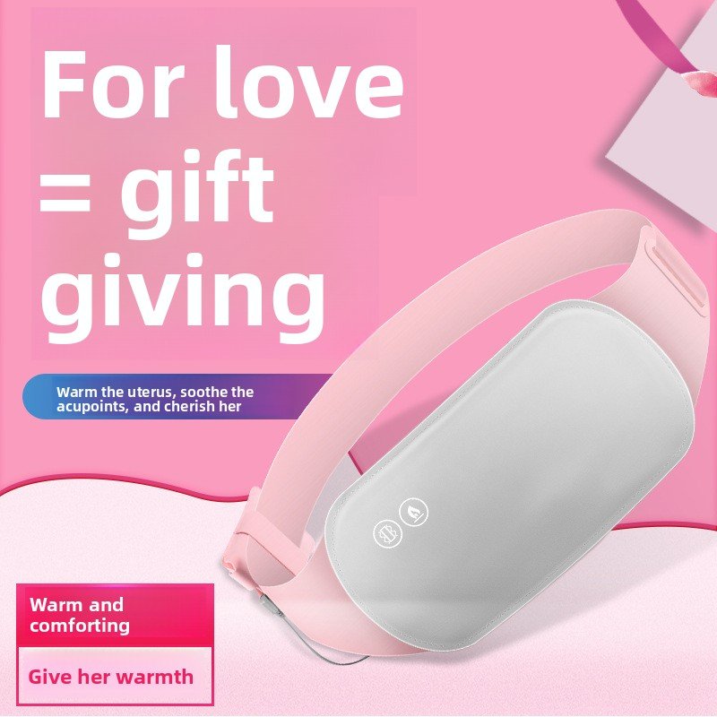 Adjustable Heating Waist Belt with Massage