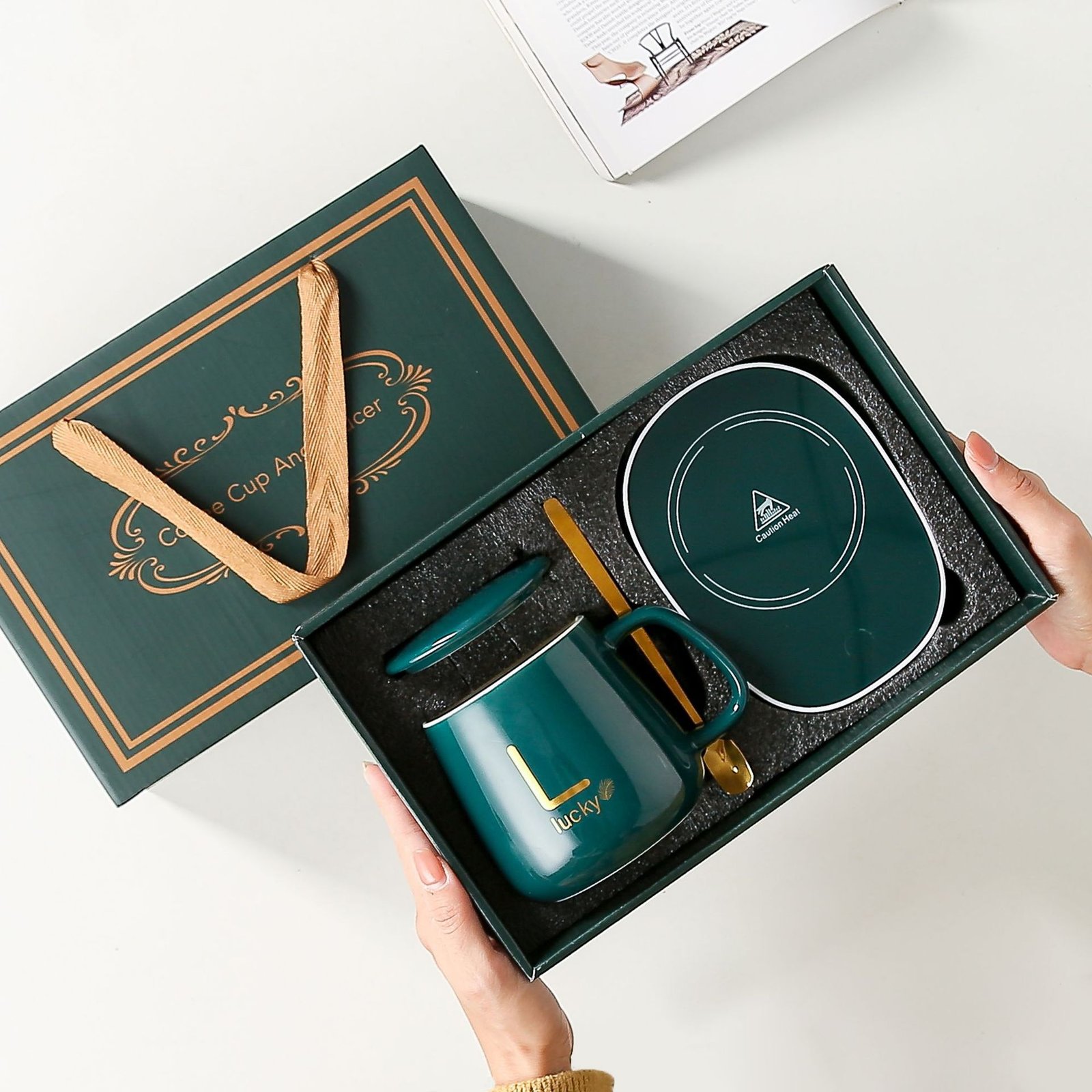 Ceramic Temperature Control Mug with Gift Box - Image 2