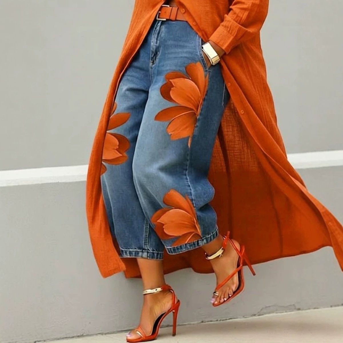 Straight-leg jeans - Image 2