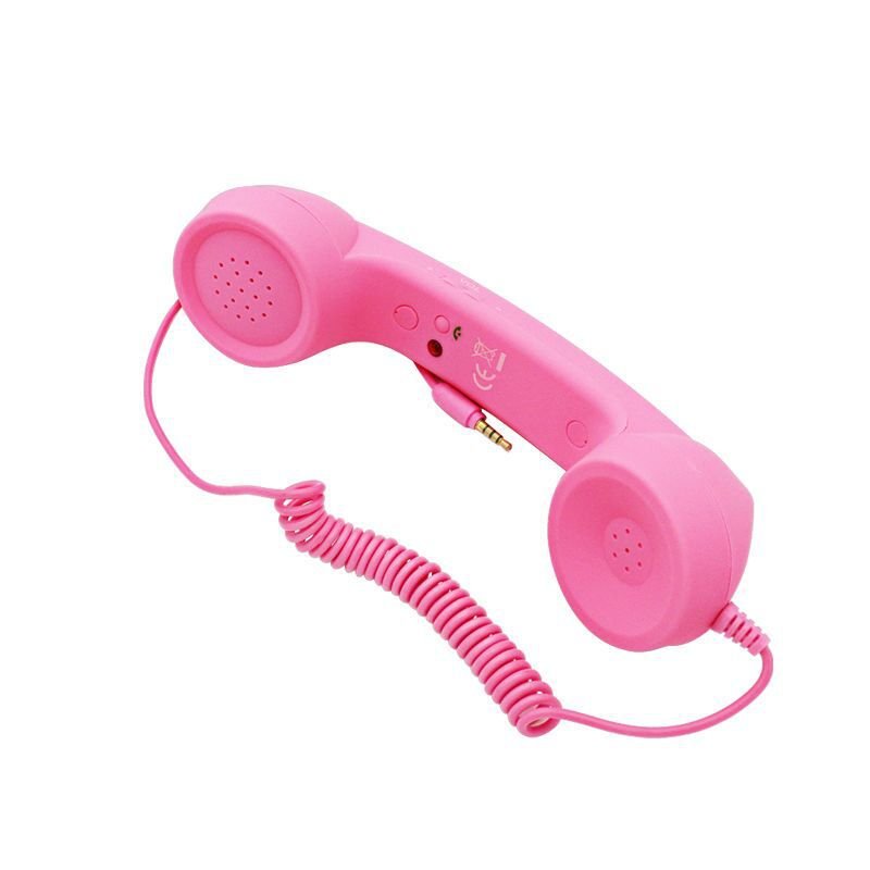 Retro Telephone Handset Earphone with Microphone